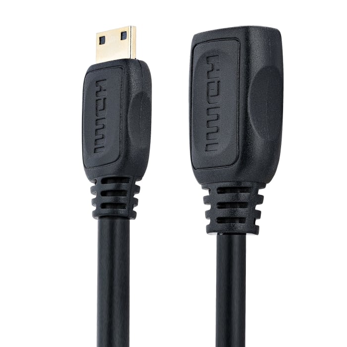 StarTech.com 4K @ 30Hz HDMI 1.4 Female HDMI to Male Micro HDMI Cable, 12.7cm