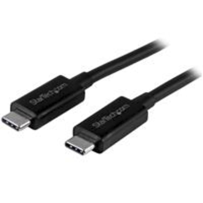 Cable USB 3.1 StarTech.com, con A. USB C Macho, con B. USB C Macho, long. 1m, color Negro