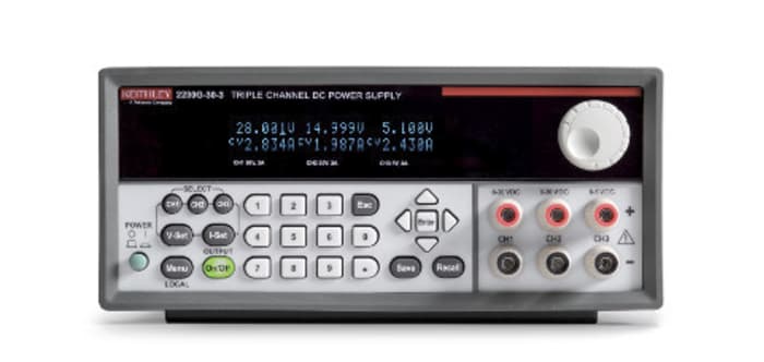 Keithley Digital Bench Power Supply, 0 → 60V, 3A, 3-Output, 375W