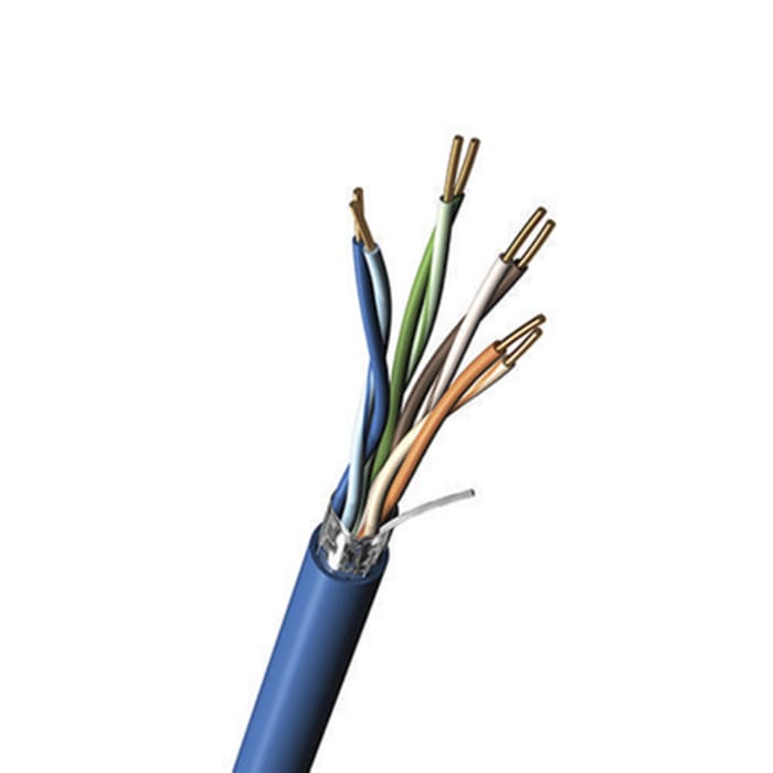 7929A 0101000 Belden Belden Cat5e Cable, F/UTP Shield, Black