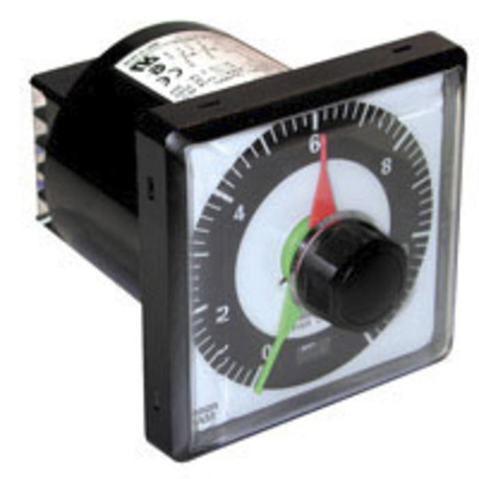Omron H3AM Series Panel Mount Time Delay Relay, 100 → 240V ac, 2-Contact, 1 s → 60h, 2-Function, DPDT
