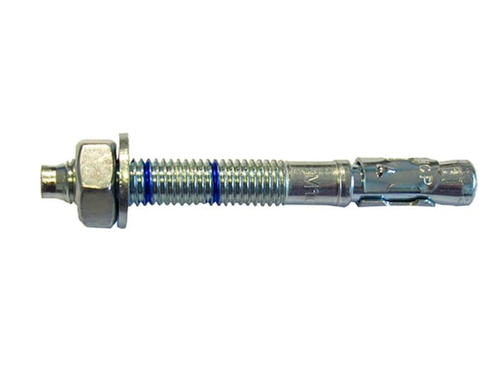 RS PRO Through Bolt 8 x 90mm x 90mm, 9mm Fixing Hole