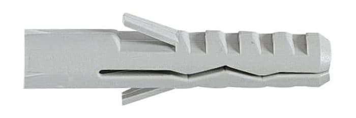 RS PRO Grey Polyamide 6 Wall Plug, 70 mm Length