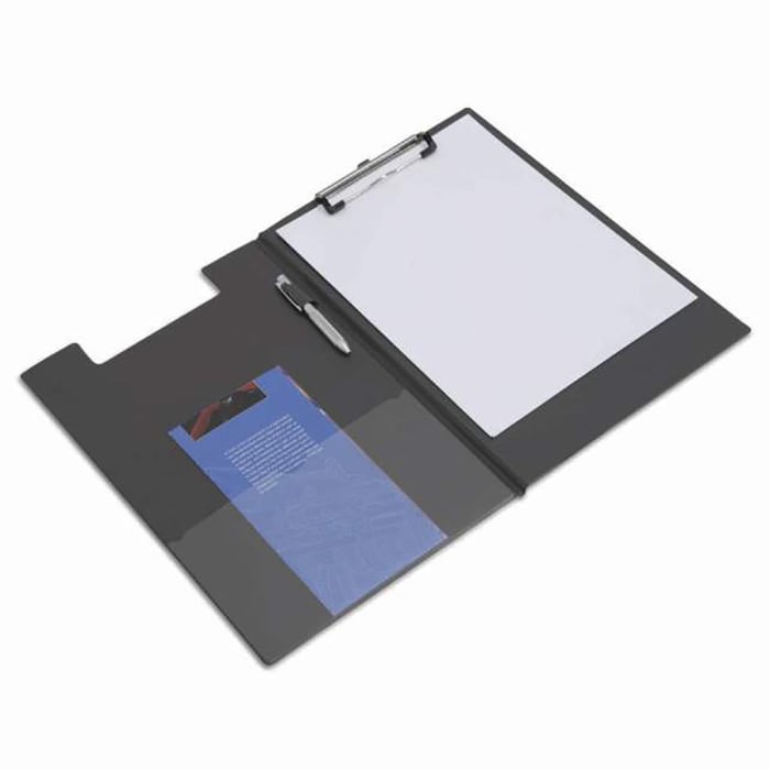 Rapesco A4, Foolscap Black Clipboard
