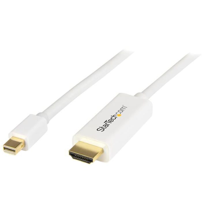StarTech.com Mini DisplayPort to HDMI Adapter, 2m Length - 4K x 2K Maximum Resolution