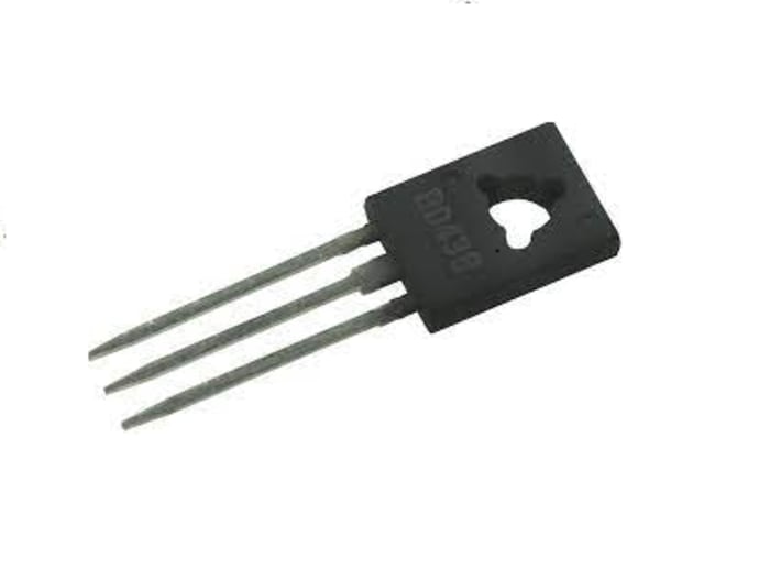 STMicroelectronics BD438 PNP Transistor, -4 A, -45 V, 3-Pin SOT-32