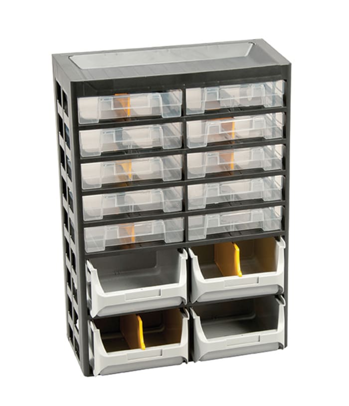 RS PRO Drawer Unit, 435mm x 305mm x 170mm