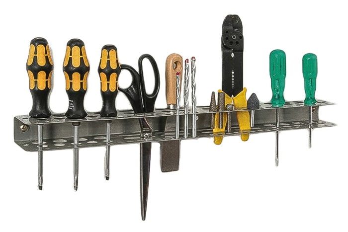 RS PRO Steel Wall Mount Tool Panel
