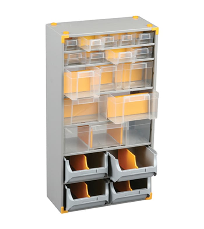 Bloc tiroir RS PRO, 565mm x 300mm x 165mm