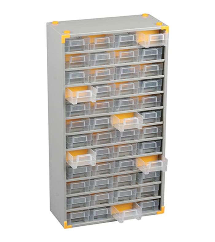 Armoire de stockage RS PRO en Acier à poser au sol, 565 x 300 x 140mm