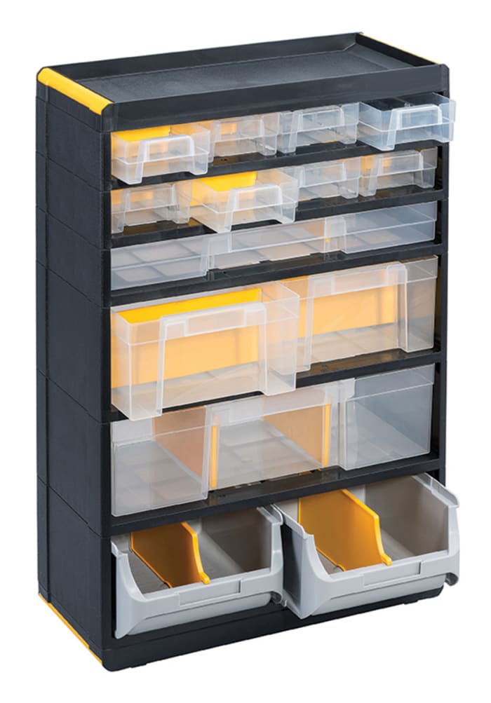 RS PRO Drawer Unit, 480mm x 300mm x 165mm