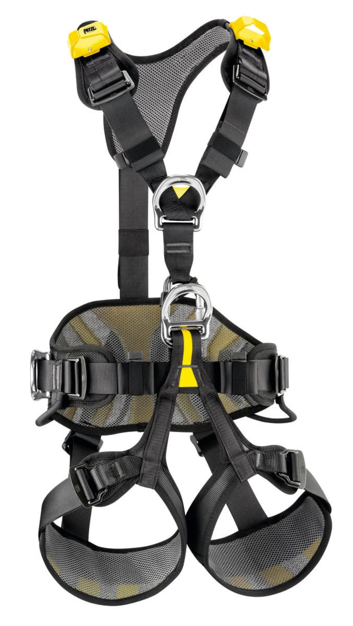 Petzl C071AA02 Front, Rear, Centre Waist, Side Attachment Fall Arrest Harness, 100kg Max, 2
