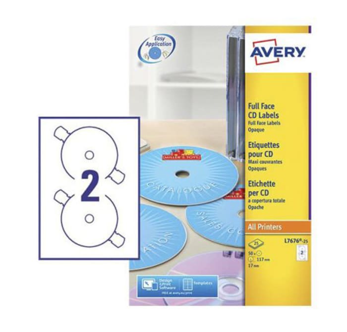 Avery CD & DVD Label