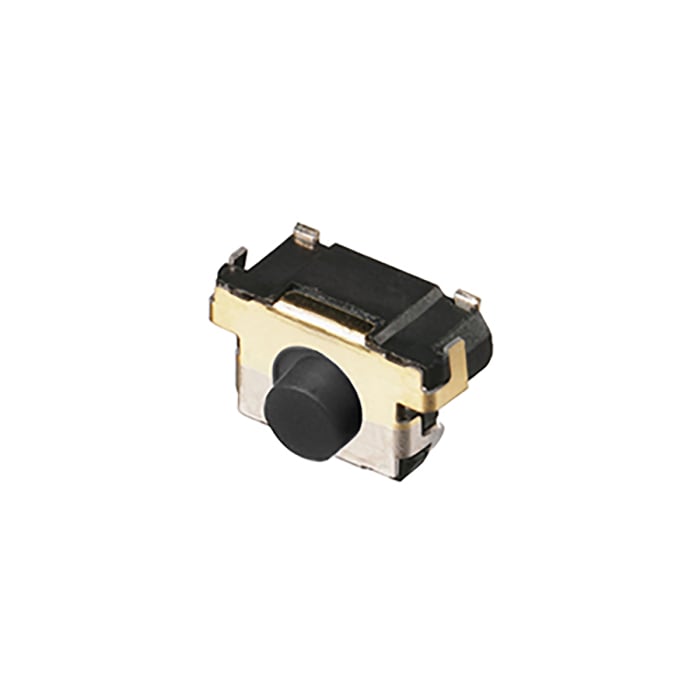 Interrupteur tactile Panasonic Montage encartable, 1NO, 6.2 x 2.55mm, Latérale