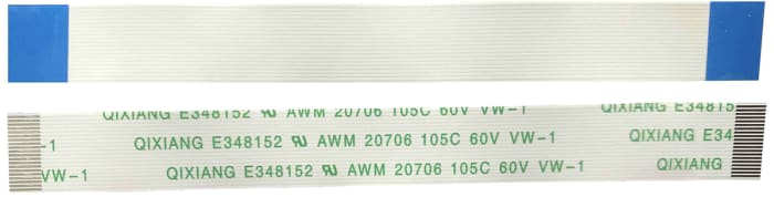 RS PRO FFC Ribbon Cable, 20-Way, 0.5mm Pitch, 200mm Length