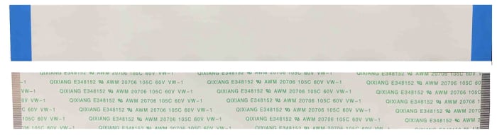 RS PRO FFC Ribbon Cable, 50-Way, 0.5mm Pitch, 50mm Length