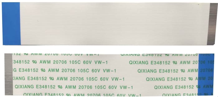RS PRO FFC Ribbon Cable, 40-Way, 0.5mm Pitch, 50mm Length