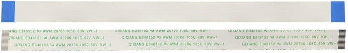 RS PRO FFC Ribbon Cable, 24-Way, 0.5mm Pitch, 50mm Length
