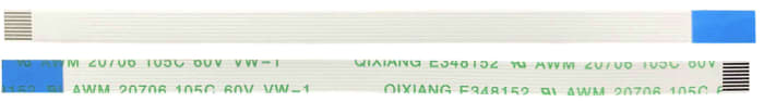 Câbles en nappe RS PRO 8 voies, pas de 0.5mm