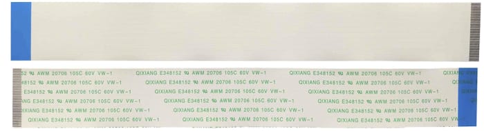 RS PRO FFC Ribbon Cable, 50-Way, 0.5mm Pitch, 50mm Length
