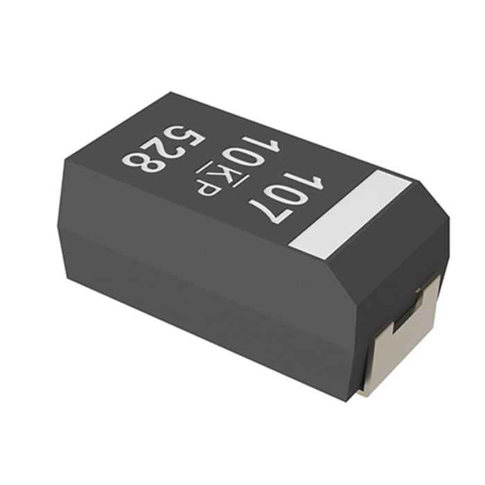 KEMET 100 μF Surface Mount Polymer Capacitor, 4 V dc