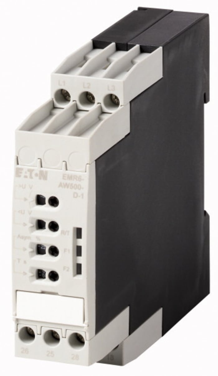 Eaton Phase, Voltage Monitoring Relay, 3 Phase, 300 → 500V ac, DIN Rail