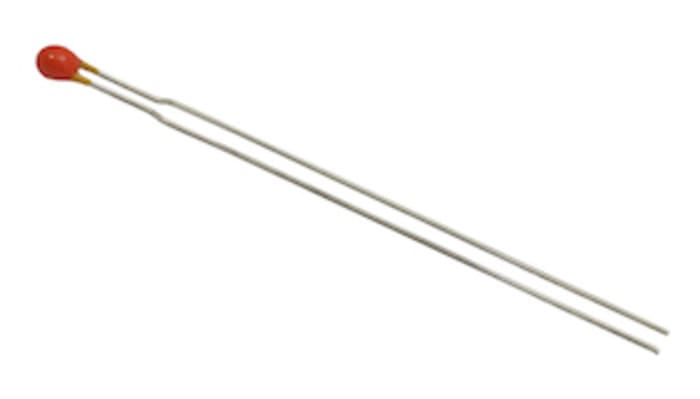 Termistor NTC Vishay, Resistencia 10kΩ, constante 5s, 100mW, 2.5 x 2.5 x 5.5mm