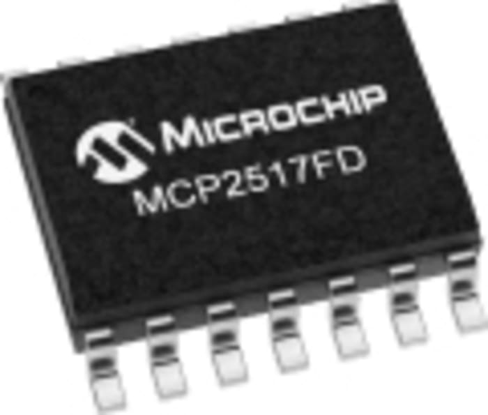 Microchip, CAN Controller 8 Mbps, 14-Pin SOIC