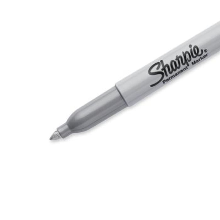  Sharpie : Marcador de pintura permanente, punta fina, blanco  -:- Se vende como 1 EA : Arte y Manualidades