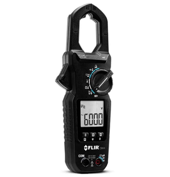 FLIR CM4X Clamp Meter, Max Current 400A ac CAT III 600V, CAT IV 300V