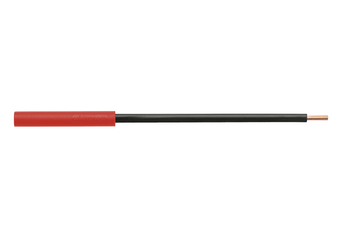 Schutzinger Red, Female Banana Socket With Copper contacts and Nickel Plated