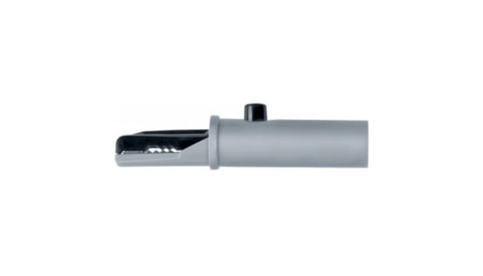 Crocodile clip insulated, 33 VAC / 70 VD