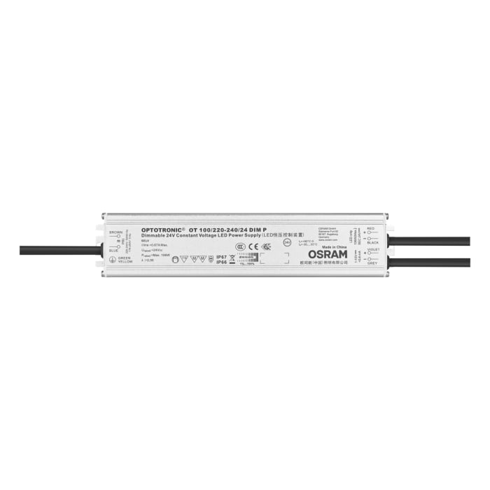 Osram LED Driver, 24.2V Output, 100W Output, Constant Voltage Dimmable
