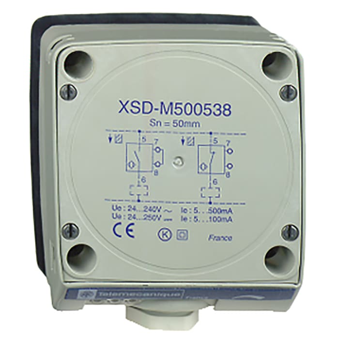 Sensor de proximidad Telemecanique Sensors, alcance 60 mm, 20 264 V ac/dc, IP67, 10Hz