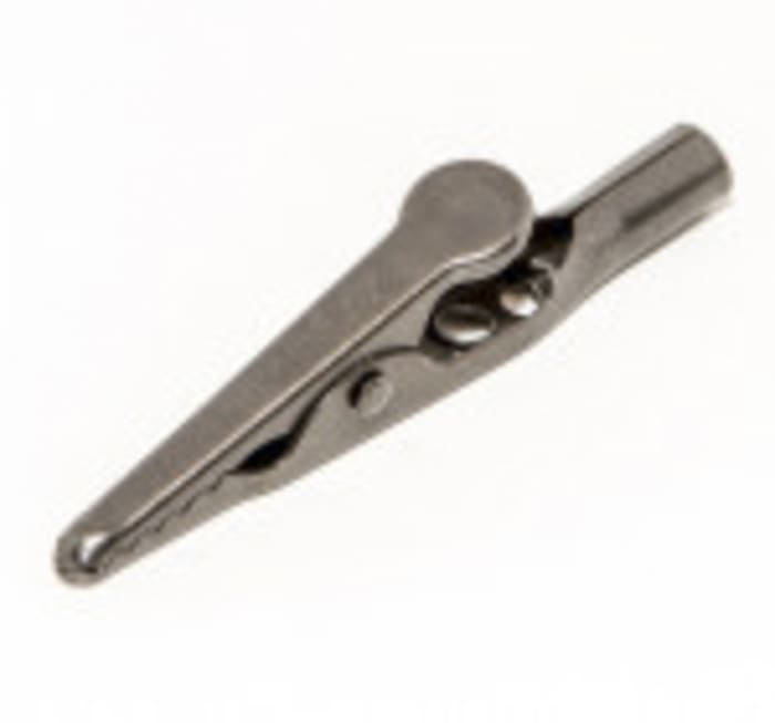 Pince crocodile Mueller Electric, 10A, noire