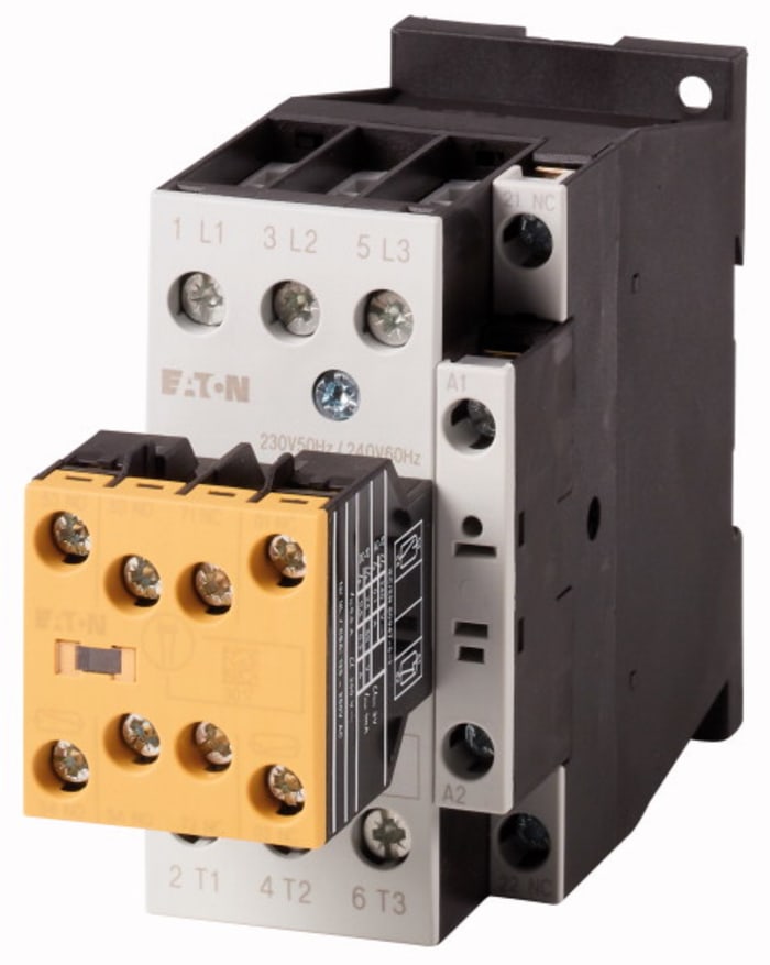 Eaton DILM Contactor, 24 V Coil, 3-Pole, 32 A, 17 kW, 400 V