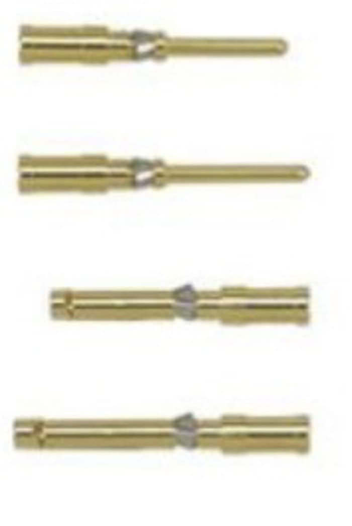 RS PRO Male 5A Crimp Contact Minimum Wire Size 0.25mm² Maximum Wire Size 0.5mm² for use with Circular Connector