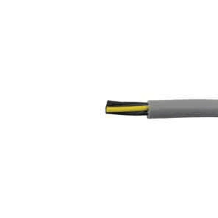 Câble de commande Alpha Wire Pro-Met 300/500 V, 2 x 0,75 mm², gaine en PVC, Gris, , 100m