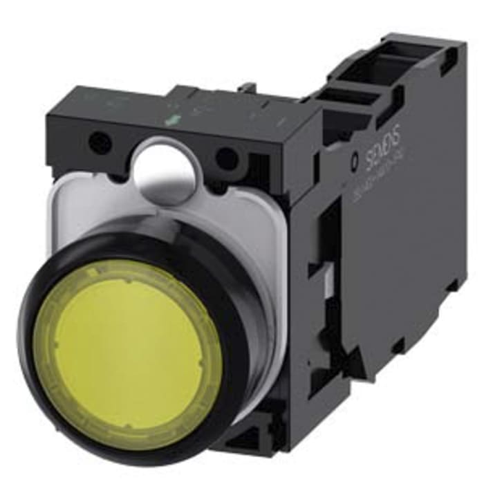 Siemens SIRIUS ACT 3SU11 Series Illuminated Push Button, 22mm Cutout, SPDT