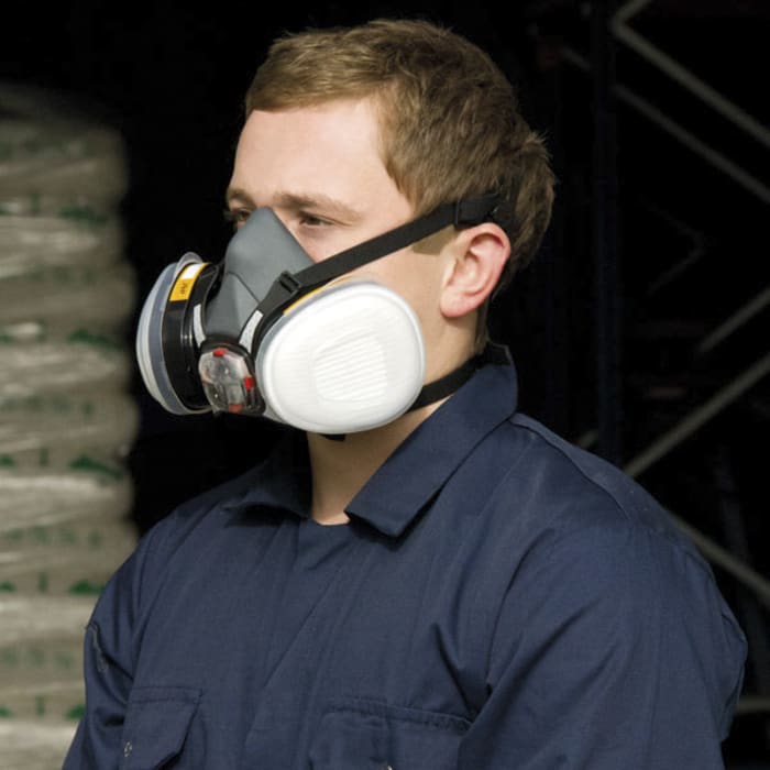 BHT003-0L5-000 JSP | JSP Force 8 Series Half-Type Respirator Mask, Size ...