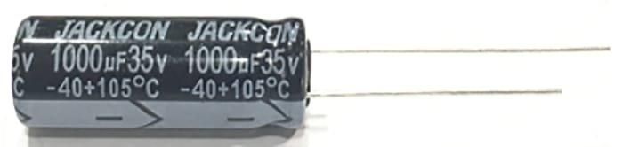RS PRO 1μF Aluminium Electrolytic Capacitor 63V dc, Radial, Through Hole