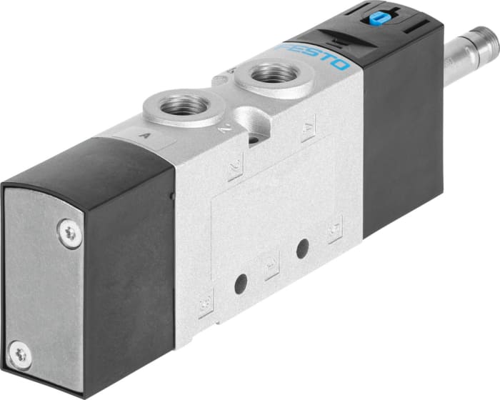 Festo 5/2 Pneumatic Solenoid Valve - Solenoid G 1/8 VUVS Series, 577494