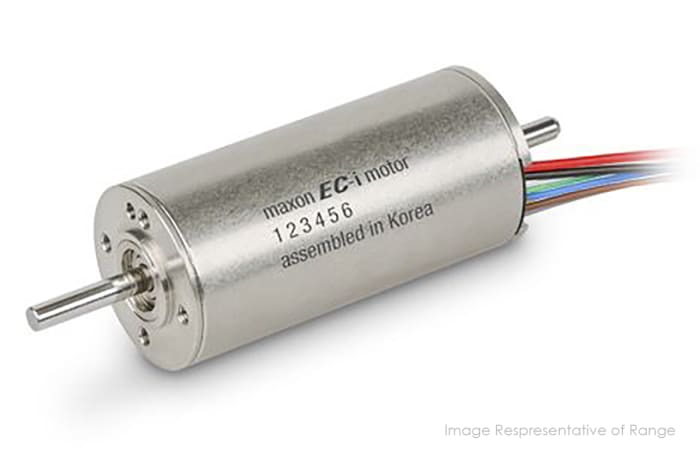 Motor DC Maxon serie DCX, 24 V dc, 75 W, 6870 rpm, 7950 rpm, par máx. 107 mNm, Ø de eje 4mm