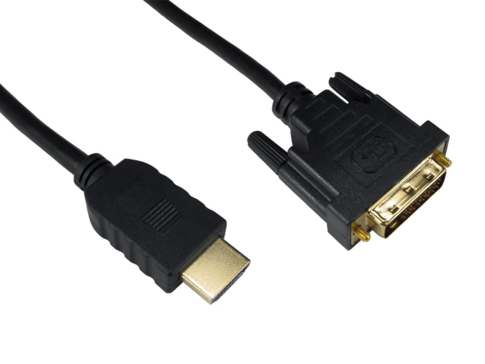Câble HDMI RS PRO 5m HDMI → DVI-D Dual Link Mâle