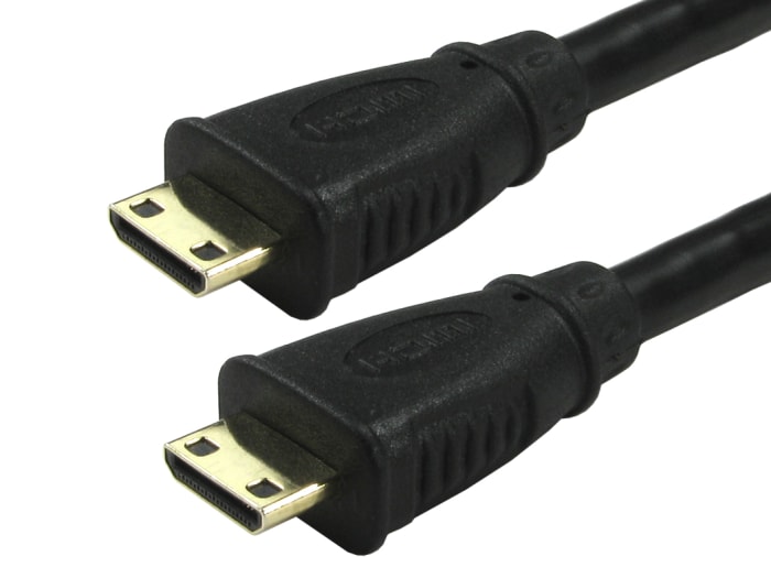 RS PRO, 3m Male Mini HDMI to Male Mini HDMI 4K
