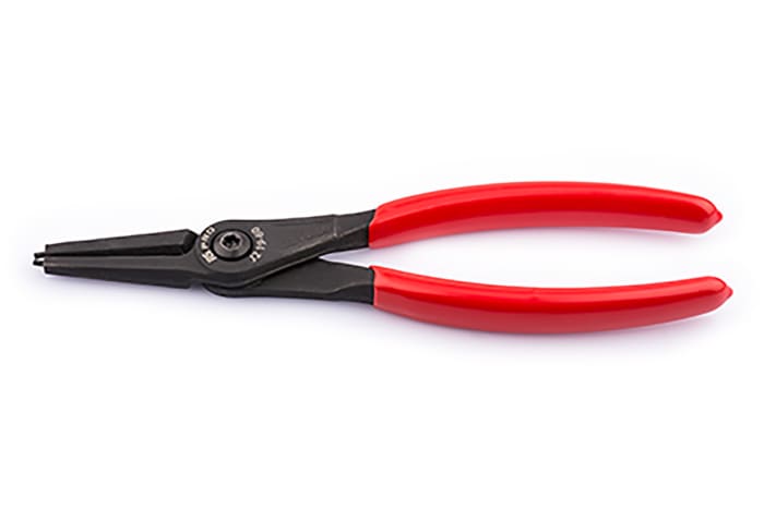 RS PRO Circlip Pliers, 180 mm Overall, Straight Tip