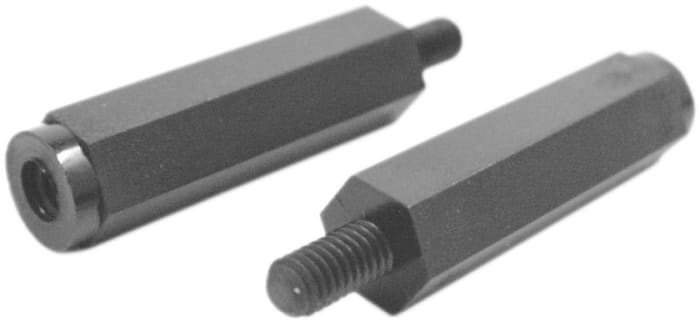 Wurth Elektronik Standoff, M3 Thread, 30mm Body, Polyamide, Male/Female, 8mm Stud