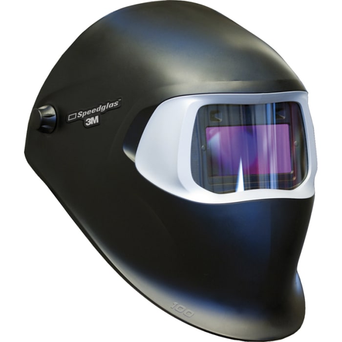 3M Speedglas 100 V Welding Helmet, Auto-Darkening Lens, Adjustable Headband, 45 x 93mm Lens