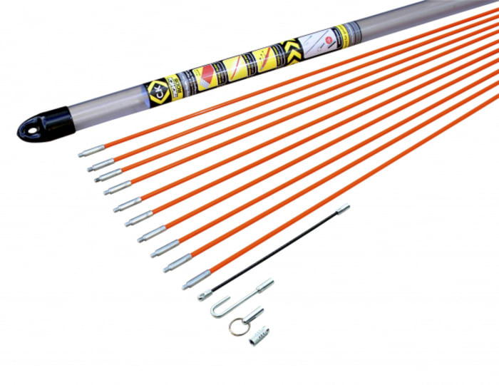 Tire-fil → set de tiges CK, en Fibre de verre/PRV, Longueur 10m