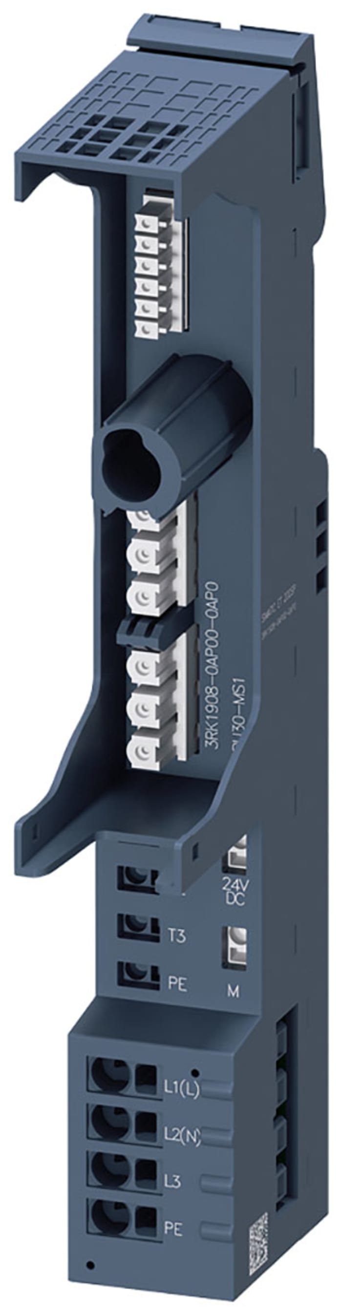 Protección terminal, Cubierta de terminal Siemens SIMATIC 3RK1908, 32 A, 500 V ac, IP20